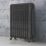 Arroll 794mm x 684mm 3550BTU Black / Silver Cast Iron 2 Column Radiator