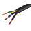 Time 3183Y Black 3-Core 1.0mm² Flexible Cable 10m Coil