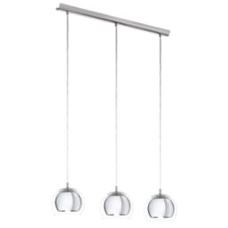 Eglo Rocamar 3 Light Pendant Light Chrome