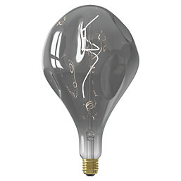 Calex  LED Floor Lamp with XXL EVO Titanium Bulb Black 6W 90lm