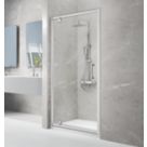 Triton Neo Eight Framed Quadrant Pivot Shower Door Chrome  800mm x 1900mm