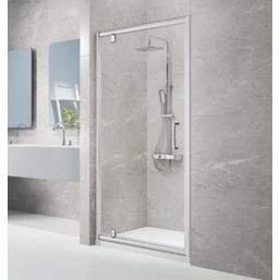 Triton Neo Eight Framed Quadrant Pivot Shower Door Chrome  800mm x 1900mm