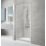Triton Neo Eight Framed Quadrant Pivot Shower Door Chrome  800mm x 1900mm