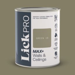 LickPro Max+ 1Ltr Green 19 Matt Emulsion  Paint