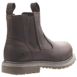 Amblers 101 Alice Size 8 Womens Brown  Steel Toe Cap Safety Dealer Boots