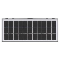 Luceco  Outdoor LED Solar Brick Light With PIR Sensor Grey 800lm