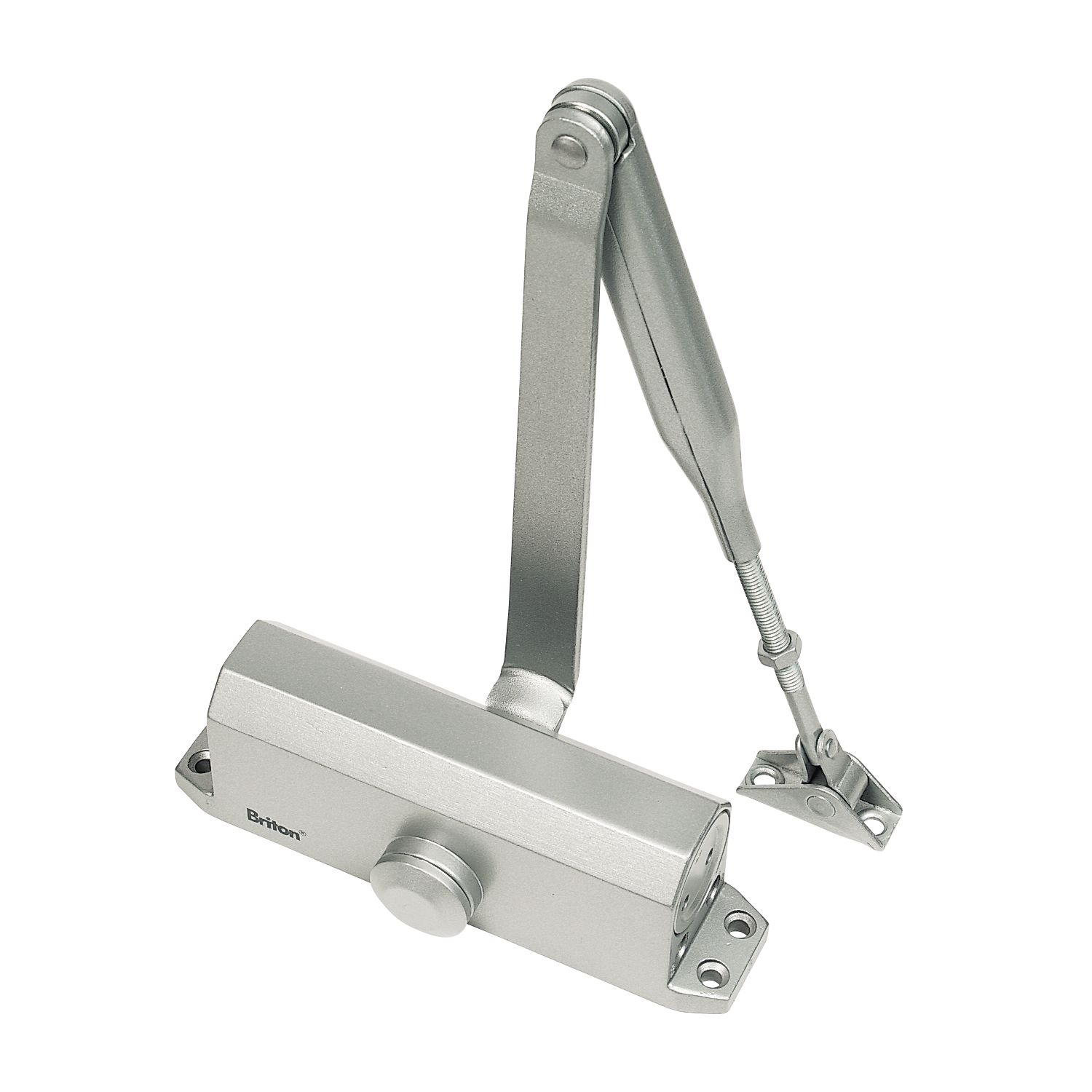 Briton 121CE Fire Rated Overhead Door Closer Silver (21620)