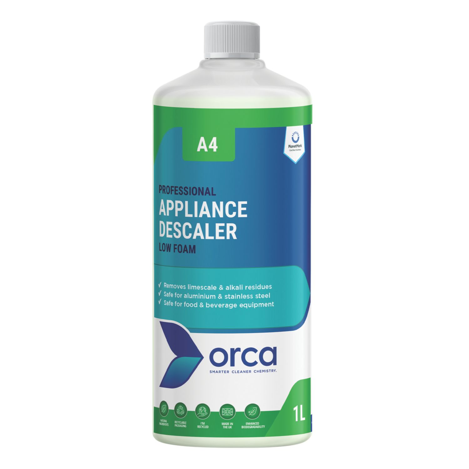 Orca A4 Appliance Descaler 1Ltr (216CH)