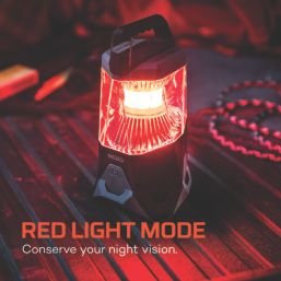 Nebo Galileo 1000 Flex Rechargeable LED Worklight with Power Bank Smoke Grey 1000lm