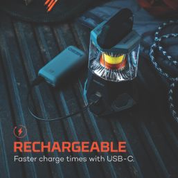 Nebo Galileo 1000 Flex Rechargeable LED Worklight with Power Bank Smoke Grey 1000lm