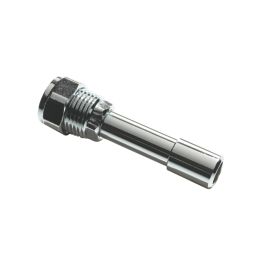 Flomasta 1/2" BSP Male Taper x 15mm Compression 93.4mm Chrome Radiator Telescopic Valve Extender