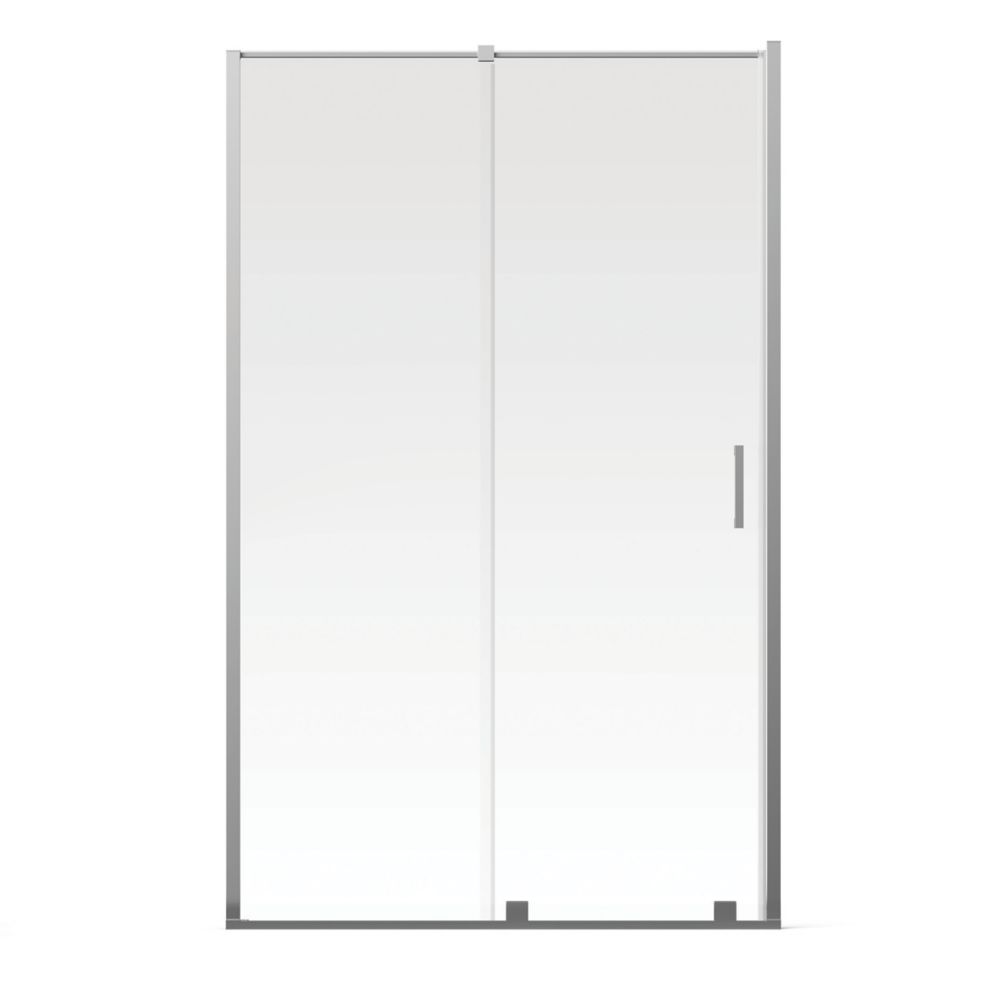 Aqualux Aquarius 6 Frameless Rectangular Sliding Shower Door 1600mm x ...