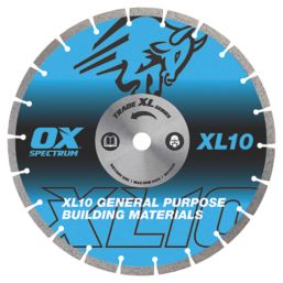 OX Trade XL-10 Masonry Segmented Diamond Blade 300mm x 20mm