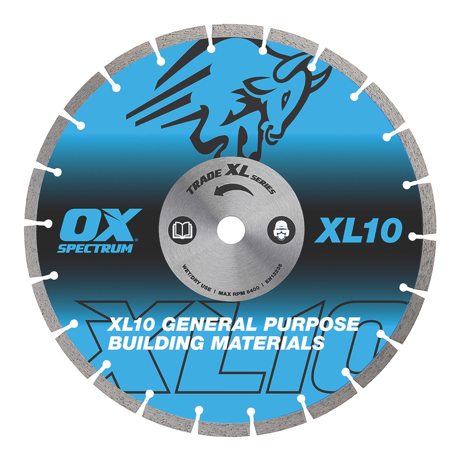 OX Trade XL-10 Masonry Segmented Diamond Blade 300mm x 20mm (216HP)