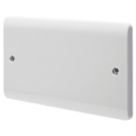 Crabtree Instinct 2-Gang Blanking Plate White
