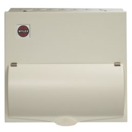 Wylex  13-Module 7-Way Part-Populated  Dual RCD Consumer Unit