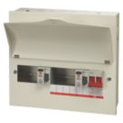 Wylex  13-Module 7-Way Part-Populated  Dual RCD Consumer Unit