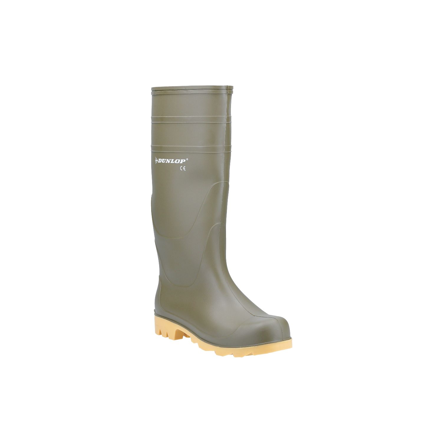 Dunlop Universal Size 7 Green Non Safety Wellies (216JT)
