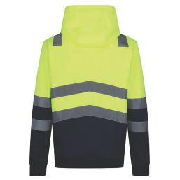 Regatta Pro Hi-Vis Hoodie Yellow Small 40" Chest