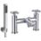 ETAL Oban Deck-Mounted  Bath Shower Mixer Tap Polished Chrome