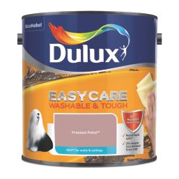 Dulux EasyCare Washable & Tough 2.5Ltr Pressed Petal Matt Emulsion  Paint