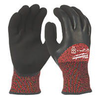 Milwaukee Winter Gloves Black / Red Medium
