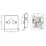 Knightsbridge  2-Gang 2-Way LED Intelligent Dimmer Switch  Pearl
