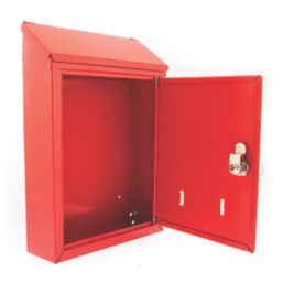 Burg-Wachter Avon Post Box Red Powder-Coated
