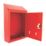 Burg-Wachter Avon Post Box Red Powder-Coated