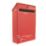 Burg-Wachter Avon Post Box Red Powder-Coated