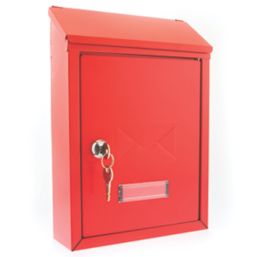 Burg-Wachter Avon Post Box Red Powder-Coated