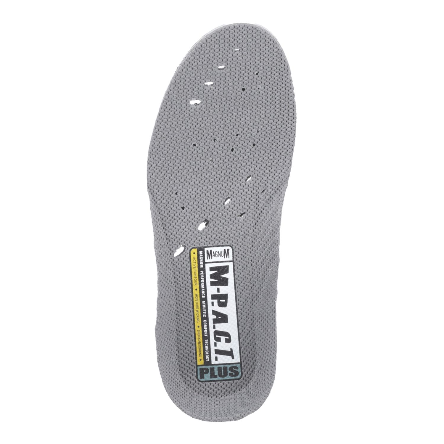 Magnum MPACT Comfort Insoles Size 3 Grey Non Safety Work Boots (216XN)