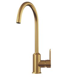 ETAL Hudson Single Lever Mono Mixer Kitchen Tap Gold