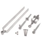 GateMate Adjustable Hinge Sets  5 Pieces