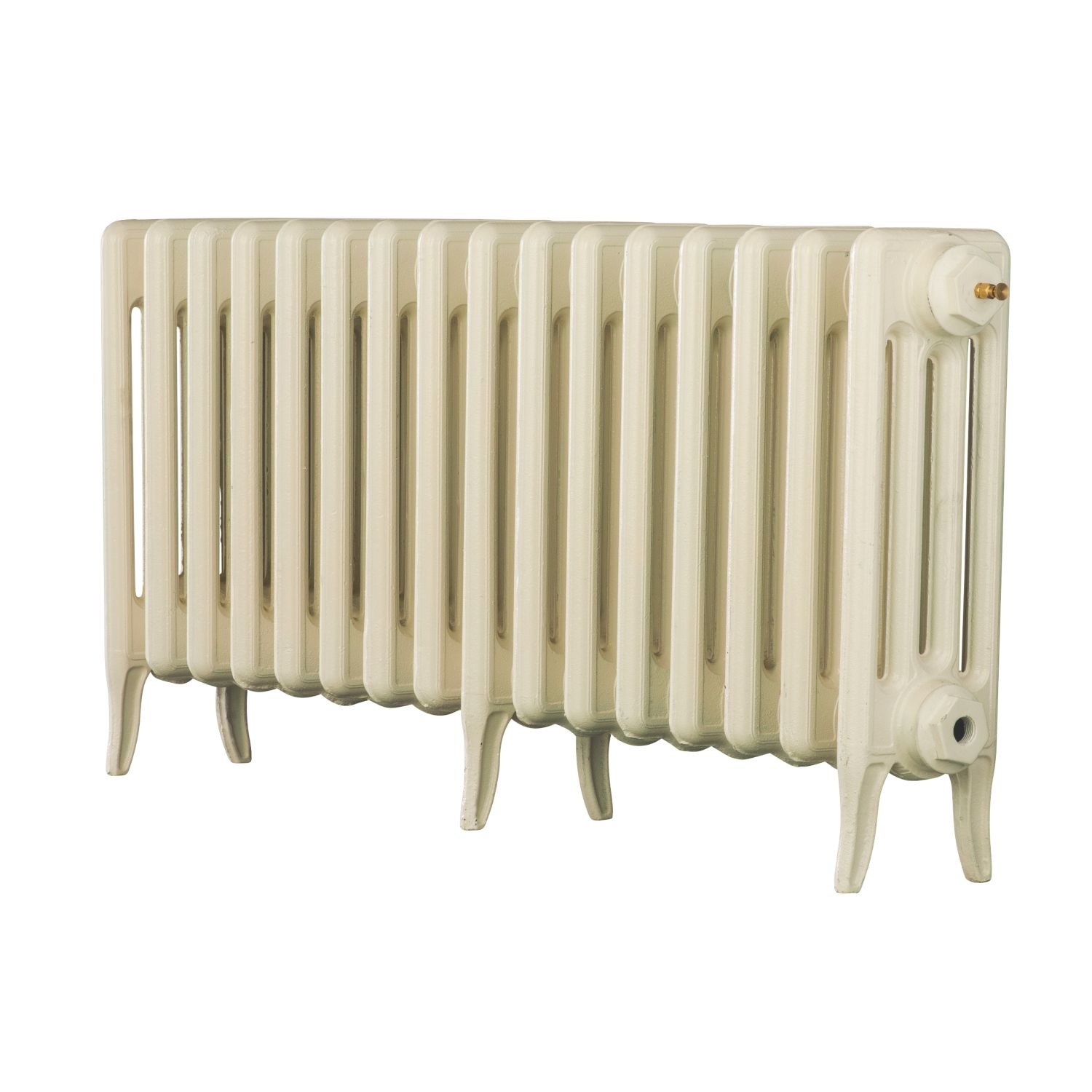 Arroll 460mm x 994mm 3128BTU Cream Cast Iron 4 Column Radiator (2174F)