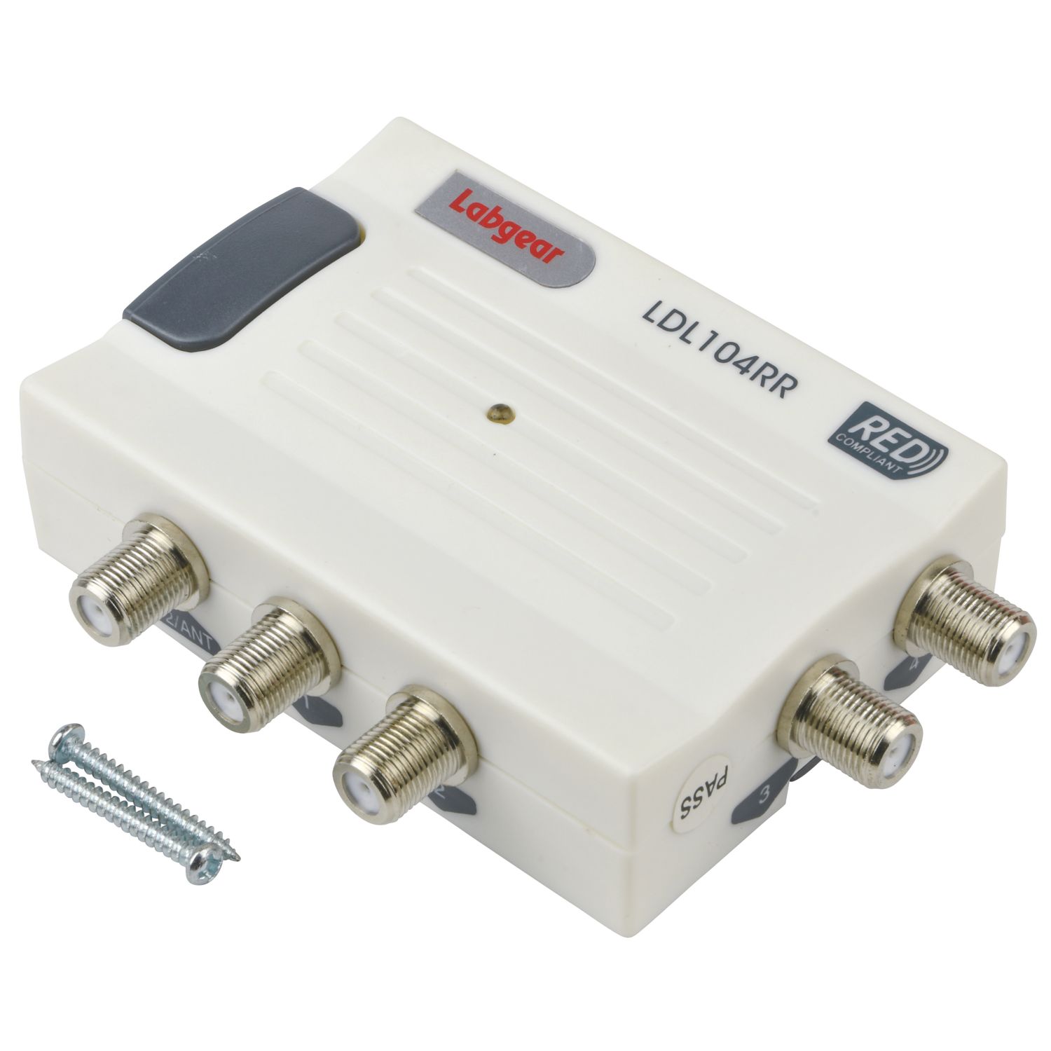 Labgear LDL104RR 4-Way Distribution Amplifier (2174X)