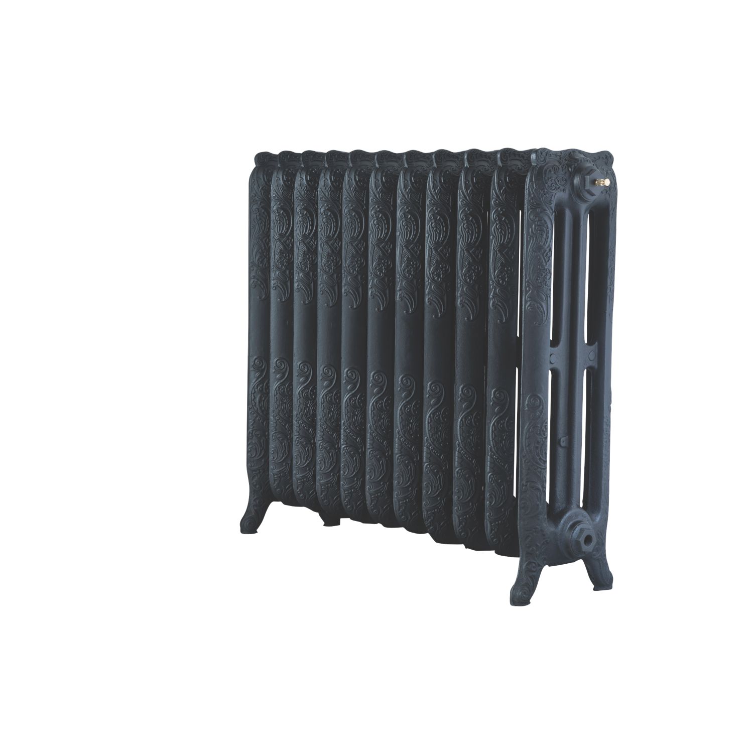 Arroll 760mm x 914mm 5405BTU Black Cast Iron 3 Column Radiator (2175P)