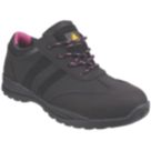 Amblers 706 Sophie Size 4 Womens Black  Steel Toe Cap  Safety Shoes