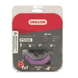 Oregon PowerSharp 40cm Chainsaw Chain & Sharpening Stone Pack 3/8" x 0.050" (1.3mm)