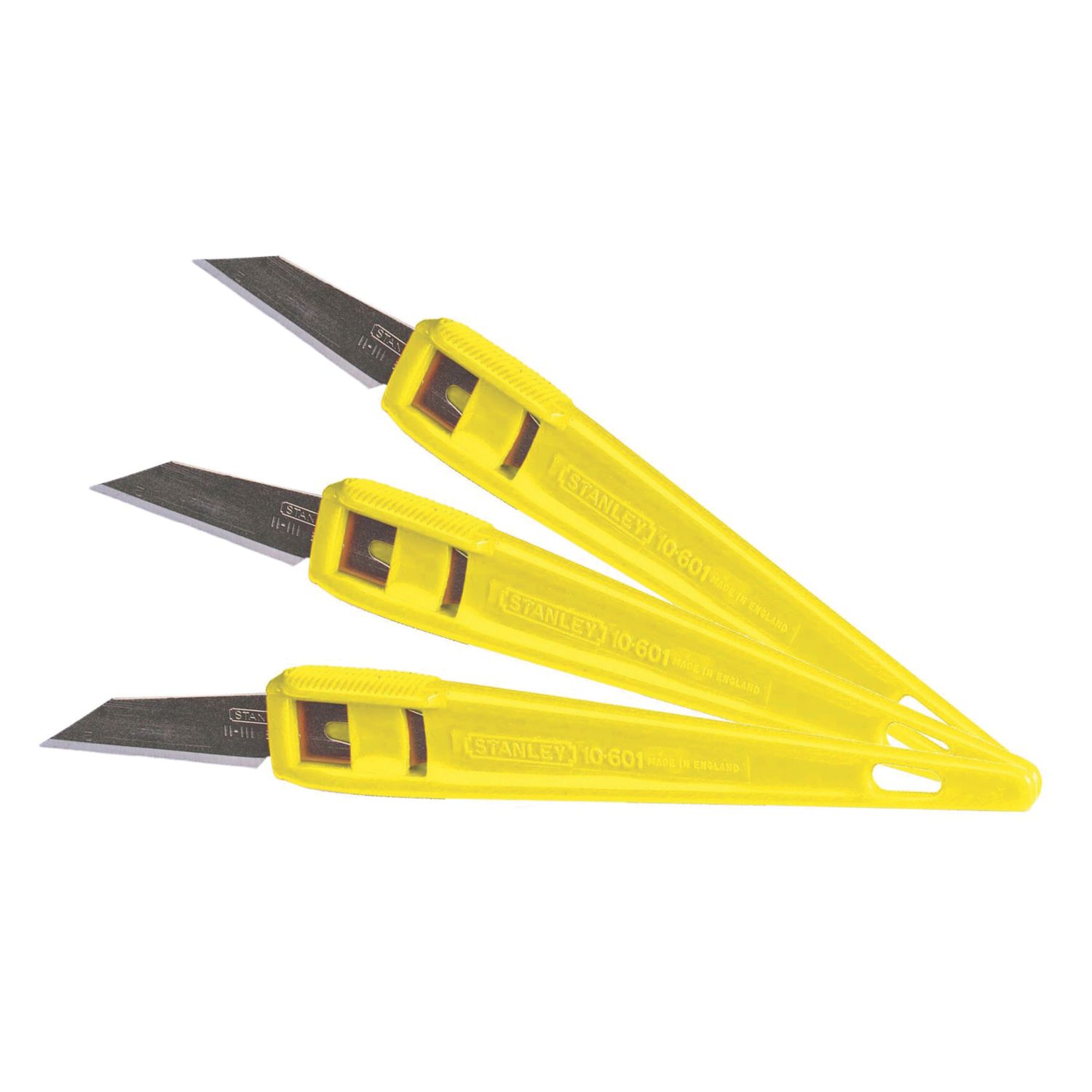 Stanley 0-10-601 Fixed Disposable Craft Knives 0.78" 3 Pack (2179P)