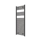 Refurb Flomasta 1600mm x 600mm 2783BTU Black Flat  Towel Radiator