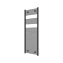 Refurb Flomasta 1600mm x 600mm 2783BTU Black Flat  Towel Radiator