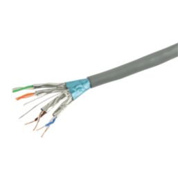 Labgear Cat 6a Blue  8-Pair 8-Core Shielded Ethernet Cable 305m Drum