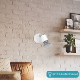 Eglo Stecci-E Round 1-Light Spotlight White