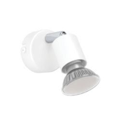 Eglo Stecci-E Round 1-Light Spotlight White