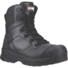Magnum Highway 8" Size 11  Black Waterproof  Safety Boots