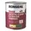Ronseal 750ml Clear Matt Water-Based Exterior Wood Varnish
