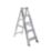 Lyte Aluminium 1.26m 5 Step Swingback A Frame Step Ladder