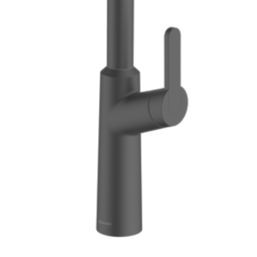 Clearwater Santor SAN20MB Single Lever Tap with Twin Spray Pull-Out Matt Black