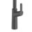 Clearwater Santor SAN20MB Single Lever Tap with Twin Spray Pull-Out Matt Black